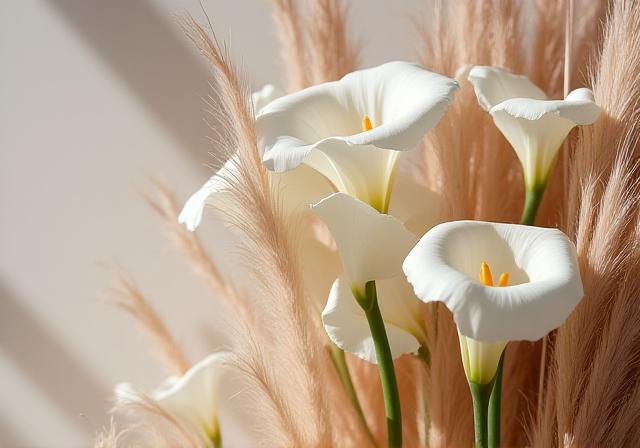 Structure florale Duna avec textures organiques